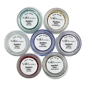 NAM24 Nailart Glitter Mix | Abverkauf 7-teilig